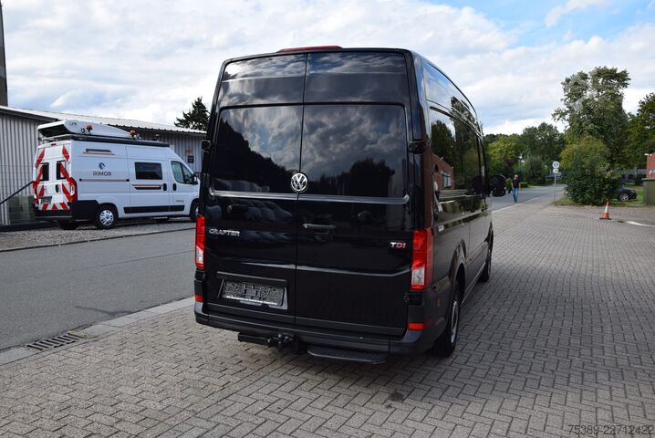 Kastenwagen hoch VW Crafter  35 L2H2 AHK 2xSchiebetür Werkstattregale