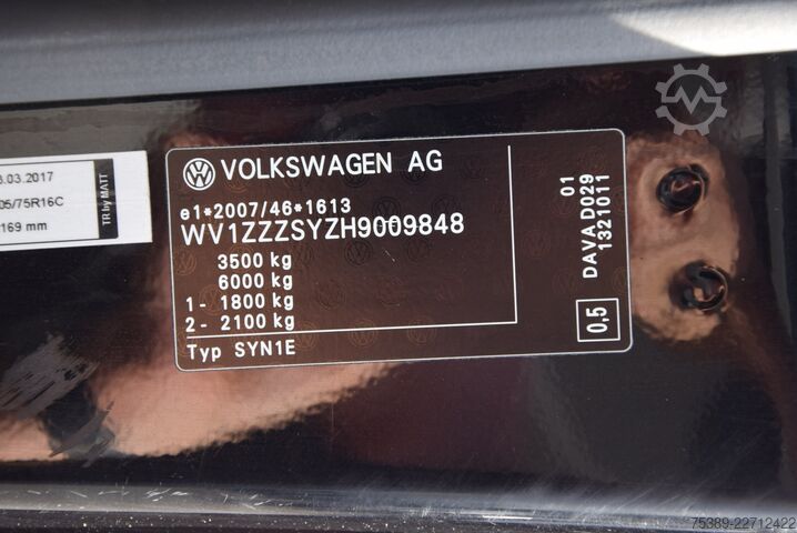 Kastenwagen hoch VW Crafter  35 L2H2 AHK 2xSchiebetür Werkstattregale