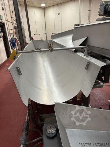Accumulation buffer vibrating conveyor Heat and Control Fastback CV-FB-260E