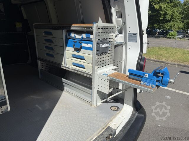 Box van VW T5 2.0TDI Kasten Hoch+Lang Sortimo+1.Han