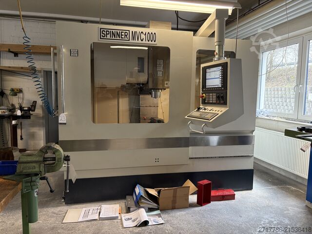 Vertikales Bearbeitungszentrum Spinner MVC 1000