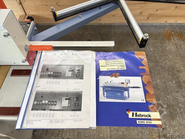 Kantenanleimmaschine Hebrock TOP 2000 Kantenanleimmaschine