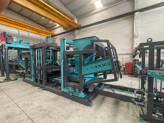 Concrete block - manufacturing plant Constmach Concrete Block Machines BS-20 Concrete Block Making Machine
