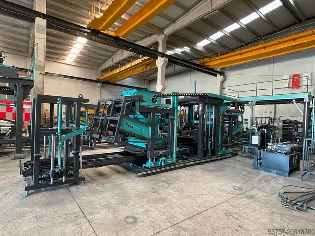 Concrete block - manufacturing plant Constmach Concrete Block Machines BS-20 Concrete Block Making Machine