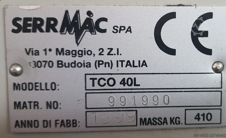 Säulenbohrmaschine Serrmac TCO 40L