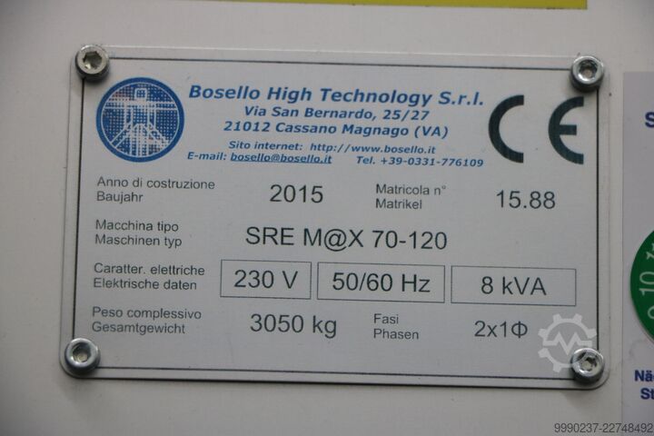 NDT, digital radiography, tomography, me Bosello SRE MAX 70-120