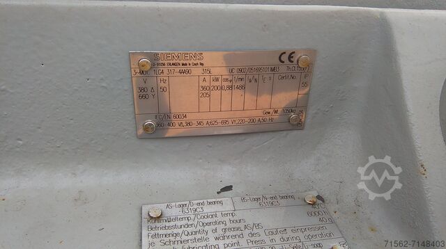 ANDRITZ SEPARATION CENTRIFUGE A 9-2 NEW HADER A 9-2