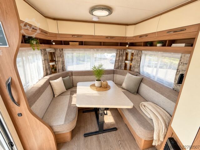 Caravan HOBBY De Luxe 455 UF 1.500 kg Auflastung