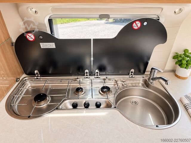 Caravan HOBBY De Luxe 455 UF 1.500 kg Auflastung