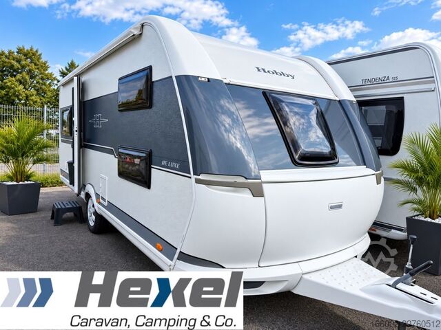 Caravan HOBBY De Luxe 515 UHK Hubbett hinten, Etagenbetten