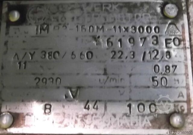 Electric motor 11 kW 2930 Rpm ETM IMB3-160M-11x3000