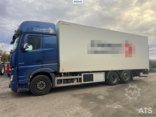 Box body Mercedes-Benz Actros 6x2 box truck with/refrigeration/freezer un