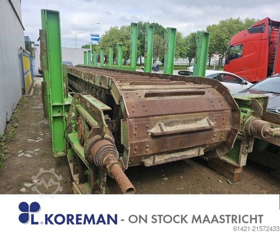 Stahlplattenförderer Hazemag Hazemag Steel Apron Conveyor