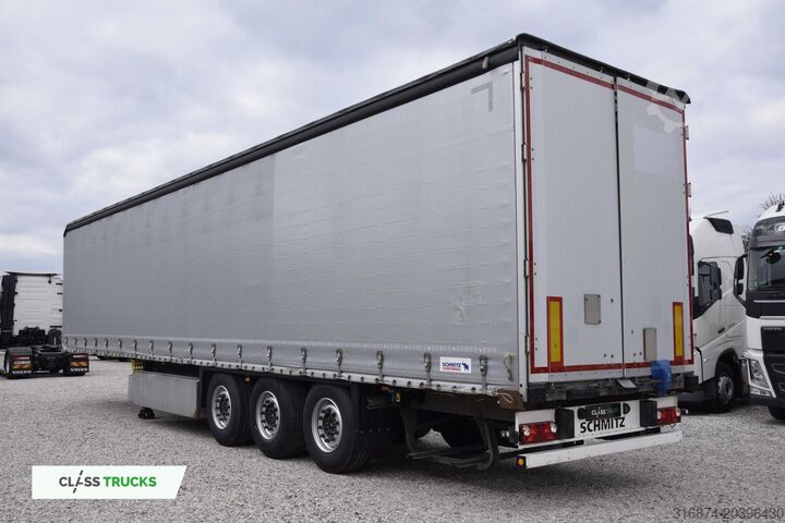Box semitrailer SCHMITZ CARGOBULL SCS24/L Lifting Axle