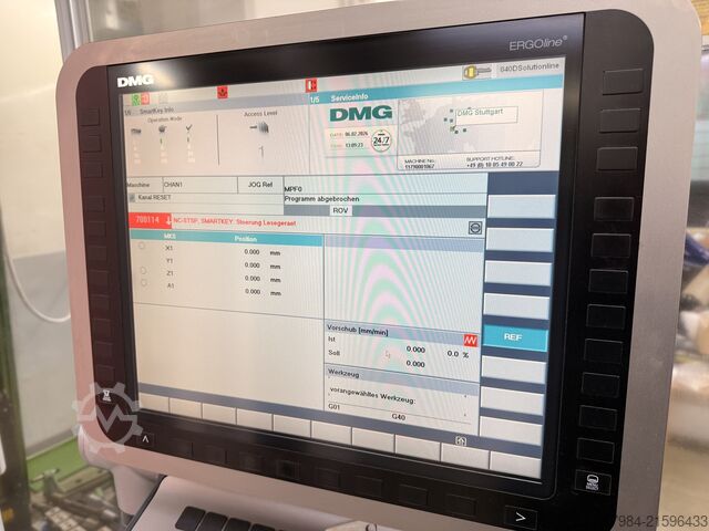Universal-Bearbeitungszentrum DMG SAUER ULTRASONIC HSC LINEAR 20