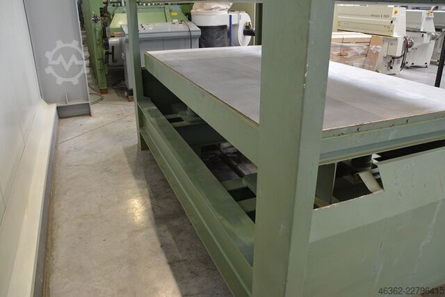 Gluing press Steton 2500x1300 prasa wodna