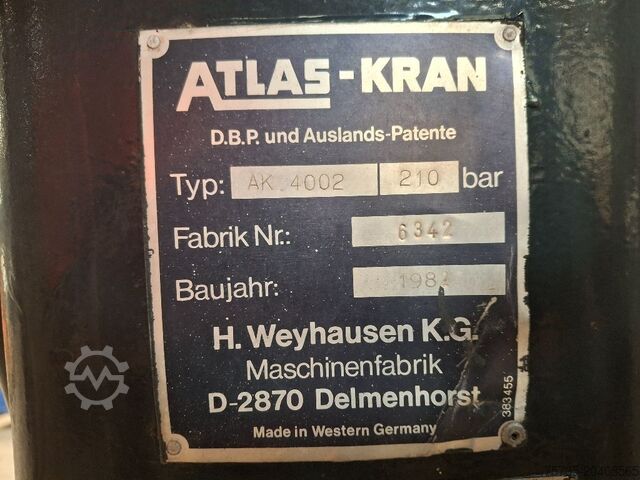 Crane ATLAS AK 4002