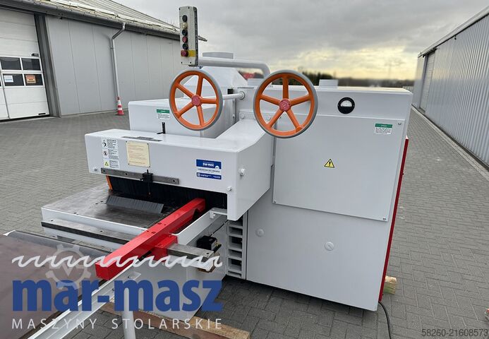 Ketten-Mehrblattkreissäge mit 2 Zuführtischen Torwegge H34 380/120