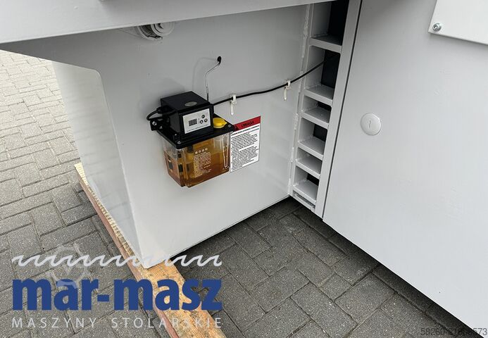 Ketten-Mehrblattkreissäge mit 2 Zuführtischen Torwegge H34 380/120