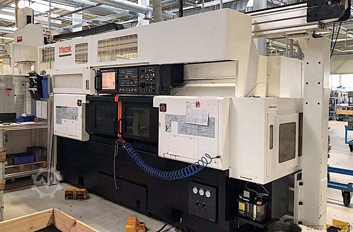 CNC Doppelspindel-Drehmaschine Mazak Multiplex 6300II-Y