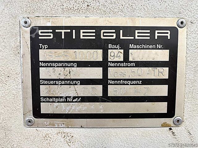 Beutelmaschine Stiegler US-S 1000