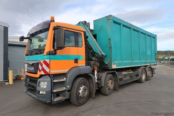 Kipper LKW MAN TGS 35.400 8x2 BL Nachlauflenkachse