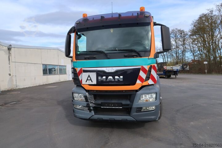 Kipper LKW MAN TGS 35.400 8x2 BL Nachlauflenkachse