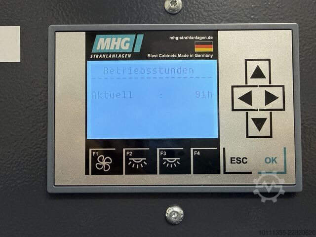 Sandblasting unit MHG SMG-25-DUO Sandstrahlanlage (Doppelkabin