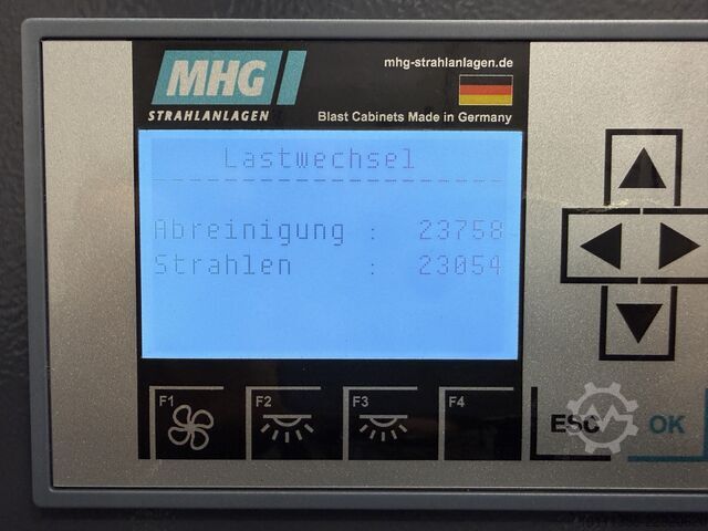 Sandblasting unit MHG SMG-25-DUO Sandstrahlanlage (Doppelkabin