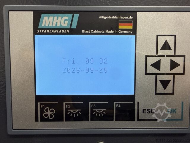Sandblasting unit MHG SMG-25-DUO Sandstrahlanlage (Doppelkabin