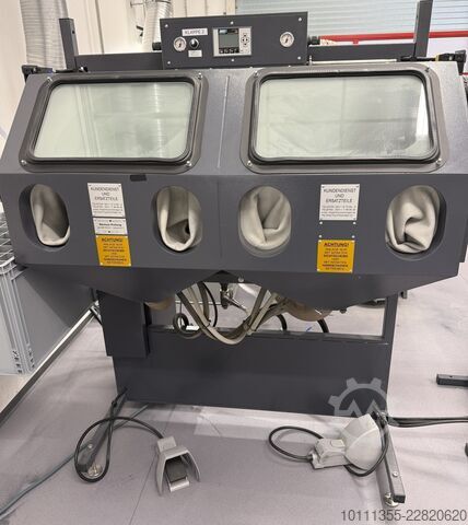 Sandblasting unit MHG SMG-25-DUO Sandstrahlanlage (Doppelkabin
