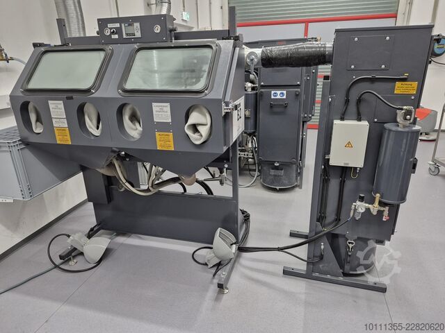 Sandblasting unit MHG SMG-25-DUO Sandstrahlanlage (Doppelkabin