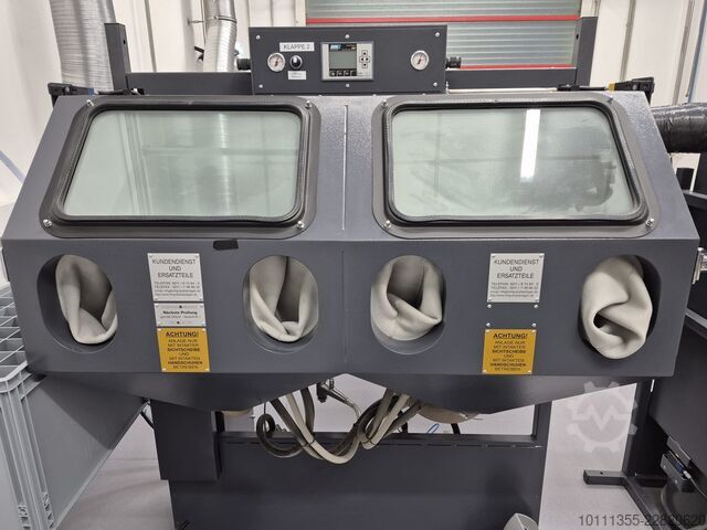 Sandblasting unit MHG SMG-25-DUO Sandstrahlanlage (Doppelkabin