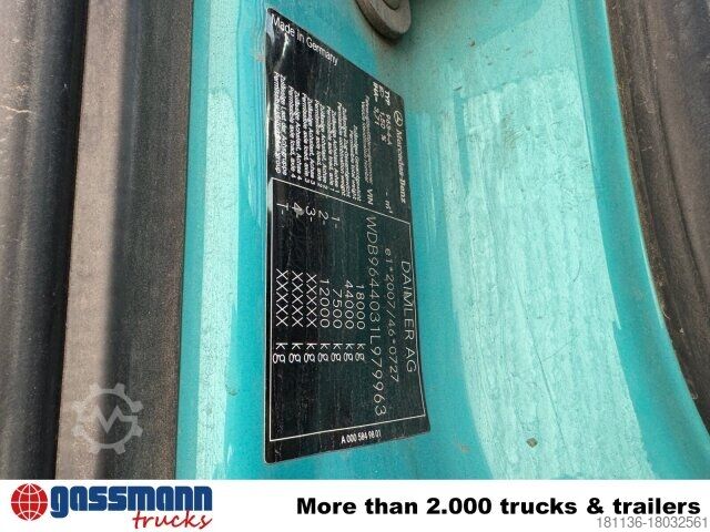 Standard SZM Mercedes-Benz Arocs 1842 LS 4x4 HAD, HydroDrive, Kipphydraulik