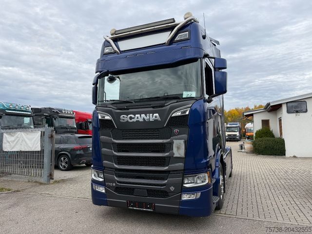 Standard SZM SCANIA 770S V8/Leder/Hydraulik/Vollluft/Alu/Standklima