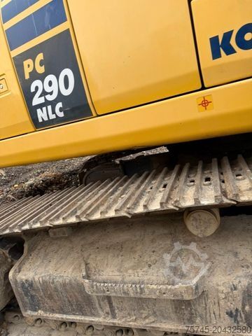 Chain excavator KOMATSU PC 290 NLC-10 * MONOBLOCK *