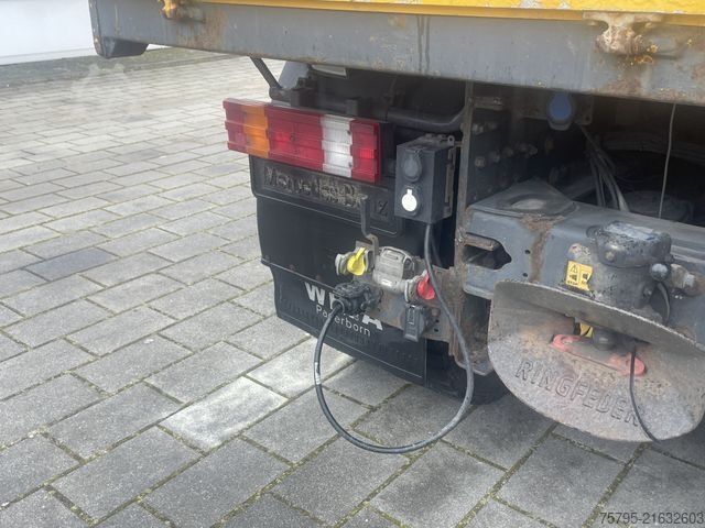 LKW mit Pritsche (offen) MERCEDES-BENZ Actros 3343 MP1 6x4 Pritsche Kran HMF 20.00 20m/