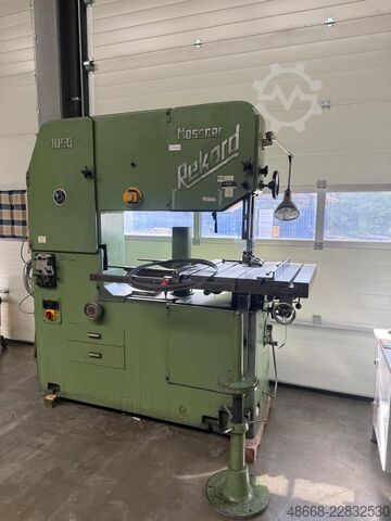 Vertical band saw metal band saw Mössner Rekord SSF 1050