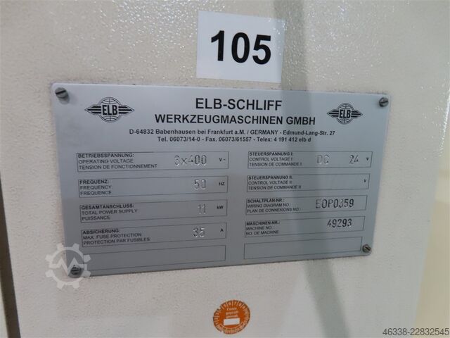 Surface grinding machine ELB-Schliff Perfekt 8 SPS-NK