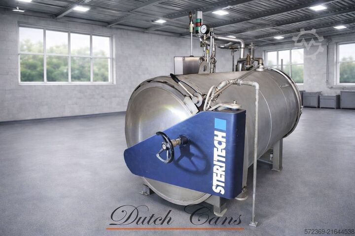 Autoklav für Dosen Steritech autoclave for cans