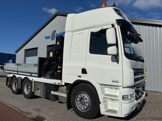 Standard tractor DAF CF85-460 FAS 6x2 Trekker / Bakwagen, HMF Odin 6...