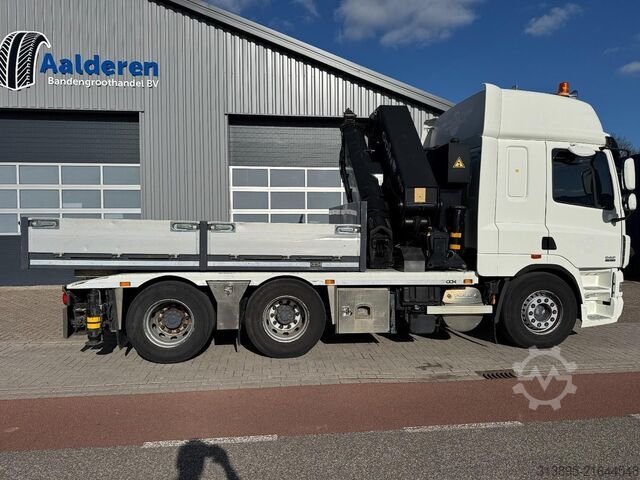 Standard tractor DAF CF85-460 FAS 6x2 Trekker / Bakwagen, HMF Odin 6...