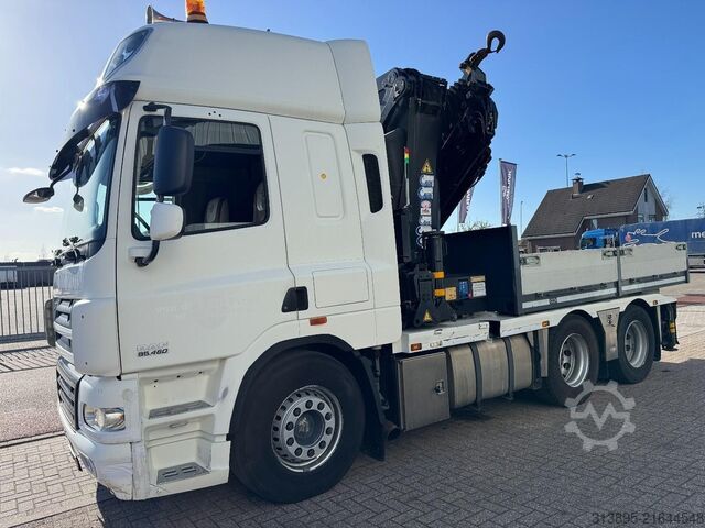 Standard tractor DAF CF85-460 FAS 6x2 Trekker / Bakwagen, HMF Odin 6...