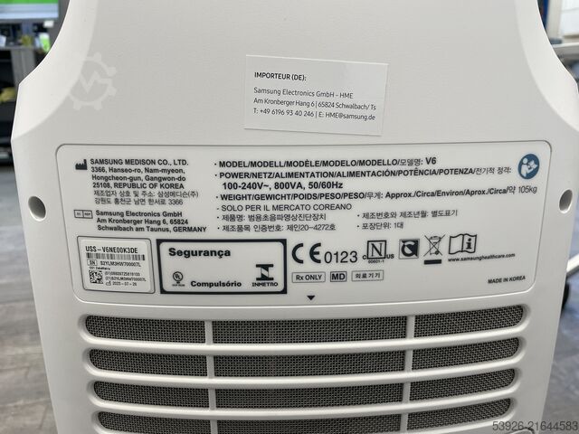Ultraschallgerät Samsung V6 from 2023 incl. 3x probes