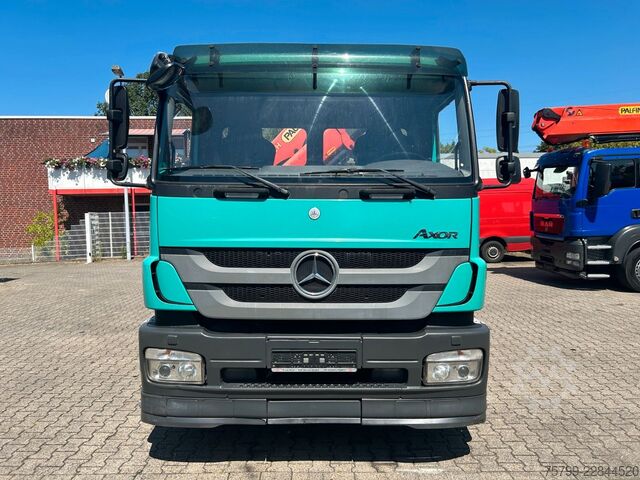 Dreiseitenkipper LKW MERCEDES-BENZ 1833 Axor  3Skipper + PK 12002 Kran 4x2