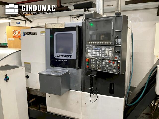 Horizontal-Drehmaschine Okuma LB2000EXII MC