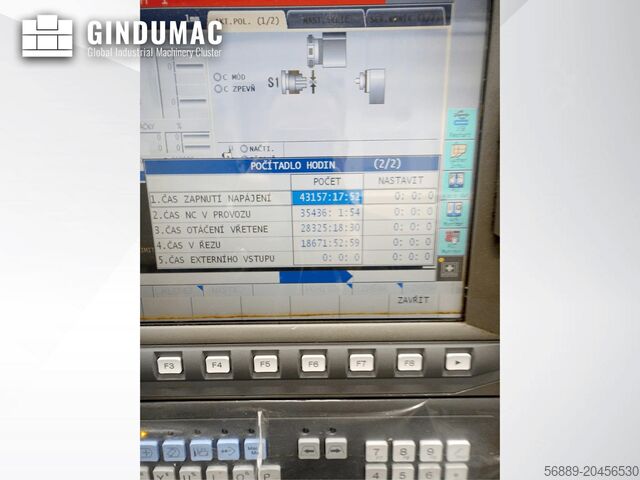 Horizontal-Drehmaschine Okuma LB2000EXII MC