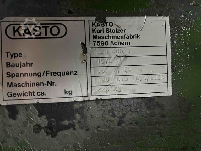 Bügelsäge Kasto EBS 400 U