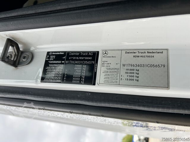 Standard-SZM Mercedes-Benz Actros L 1842 Gigaspace / 233 dkm / Tacho V2 / ...
