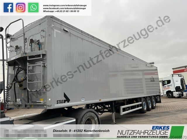 Walking floor semitrailer STAS 13.50 "WF 87 "FarmStar" GH 3,85m  GMP-HCCP